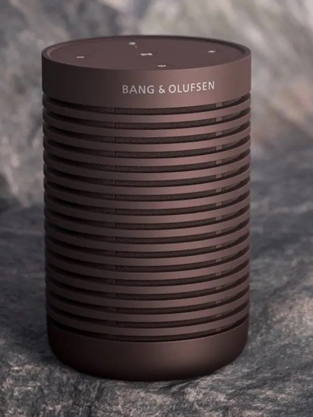 Bang & Olufsen BeoSound Explore portable speaker Braun in color Chestnut BeoPlay